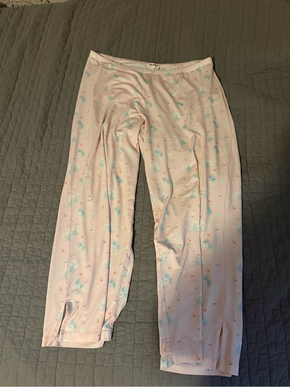 Djerf Avenue Pink Floral Lounge Pants